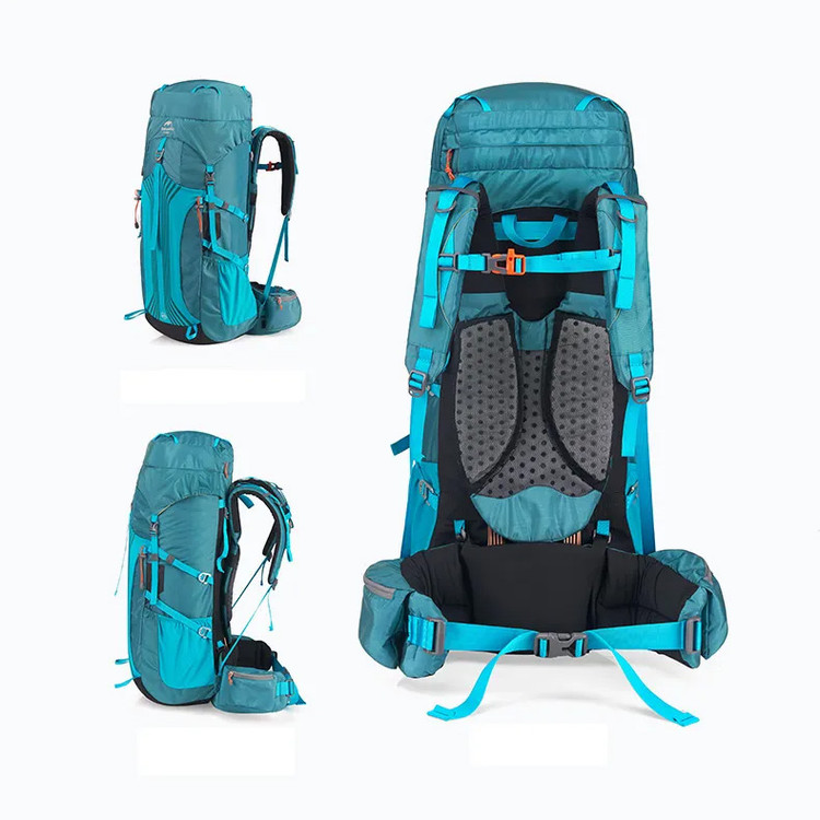 کوله پشتی شاسی دار کوهنوردی نیچرهایک 55 لیتر