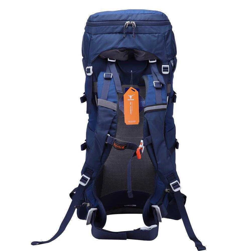 کوله 45 و 50 لیتری کوهنوردی کله گاوی سرمه ای