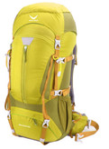 کوله پشتی کوهنوردی بزرگ با رنگ زرد و فسفری