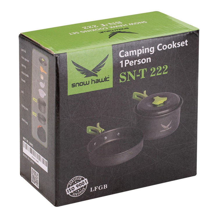 ست ظروف کوهنوردی یک نفره اسنوهاوک T222