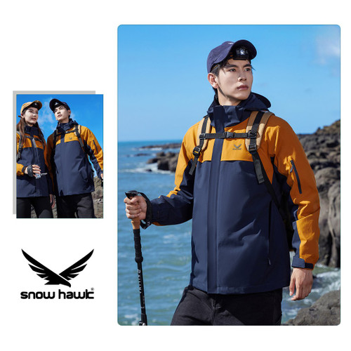 کاپشن دوپوش پلار اسنوهاوک کد ۷۹۸۱۹ رنگ نارنجی