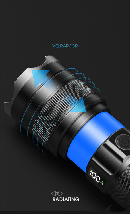 چراغ قوه بسیار قوی 7000 لومنی