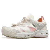 کفش صندل آبنوردی زنانه سفید و صورتی هامتو مدل 660859B-2