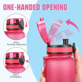 قمقمه و بطری ورزشی 1000 تریتانUZspace مدل 3038