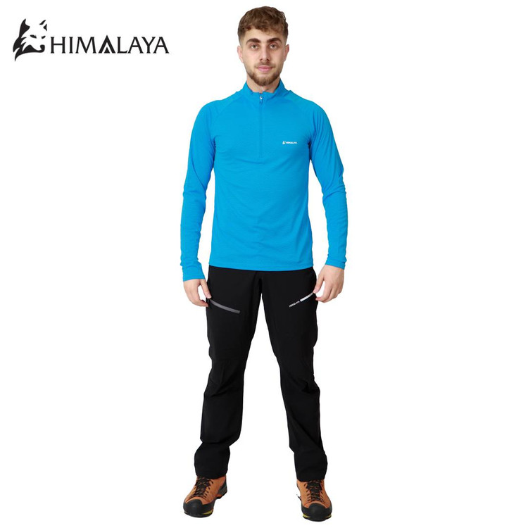 بلوز و تیشرت کوهنوردی و طبیعت گردی فینگردار هیمالیا آبی