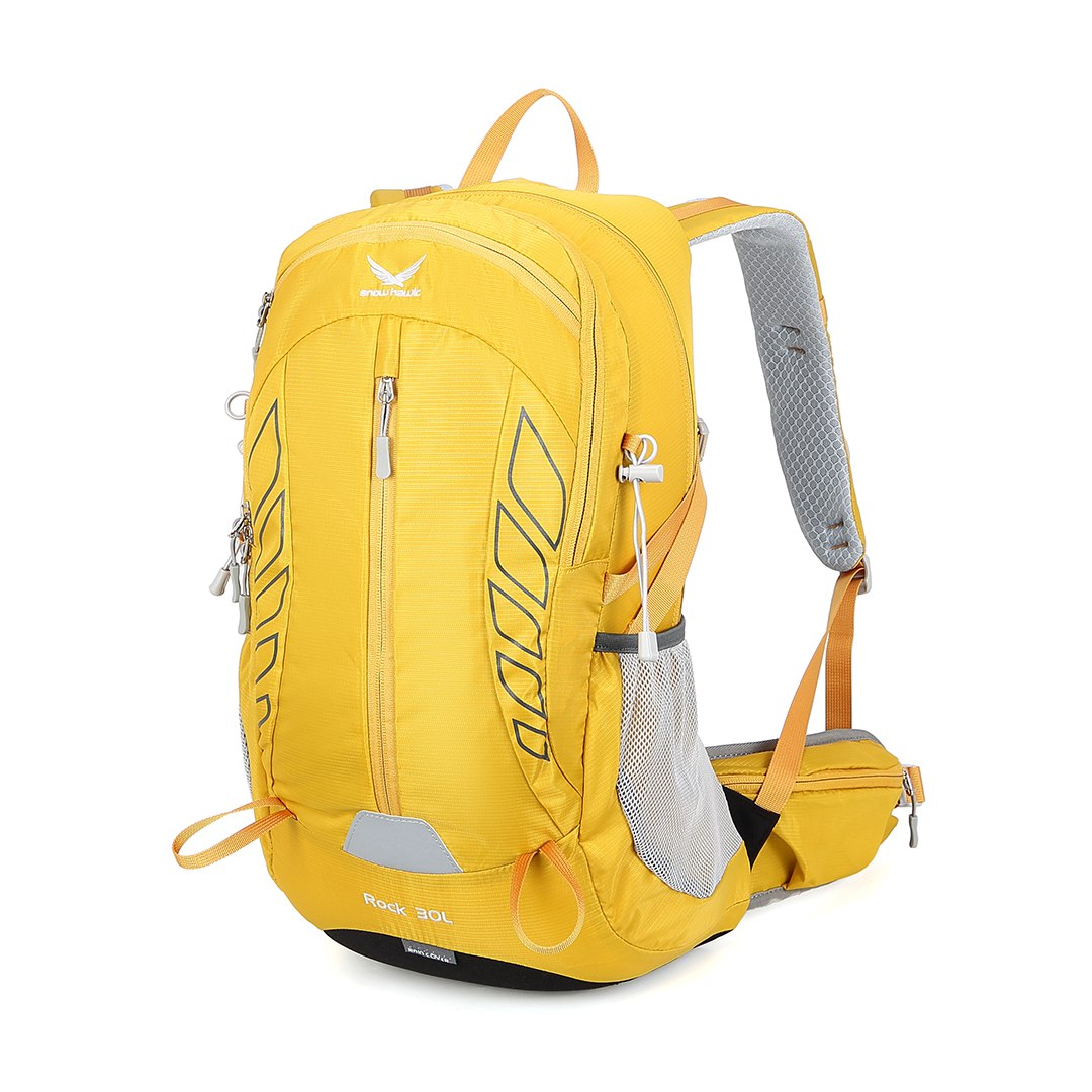 کوله پشتی کوهنوردی ۳۰ لیتری اسنوهاوک مدل Rock زرد