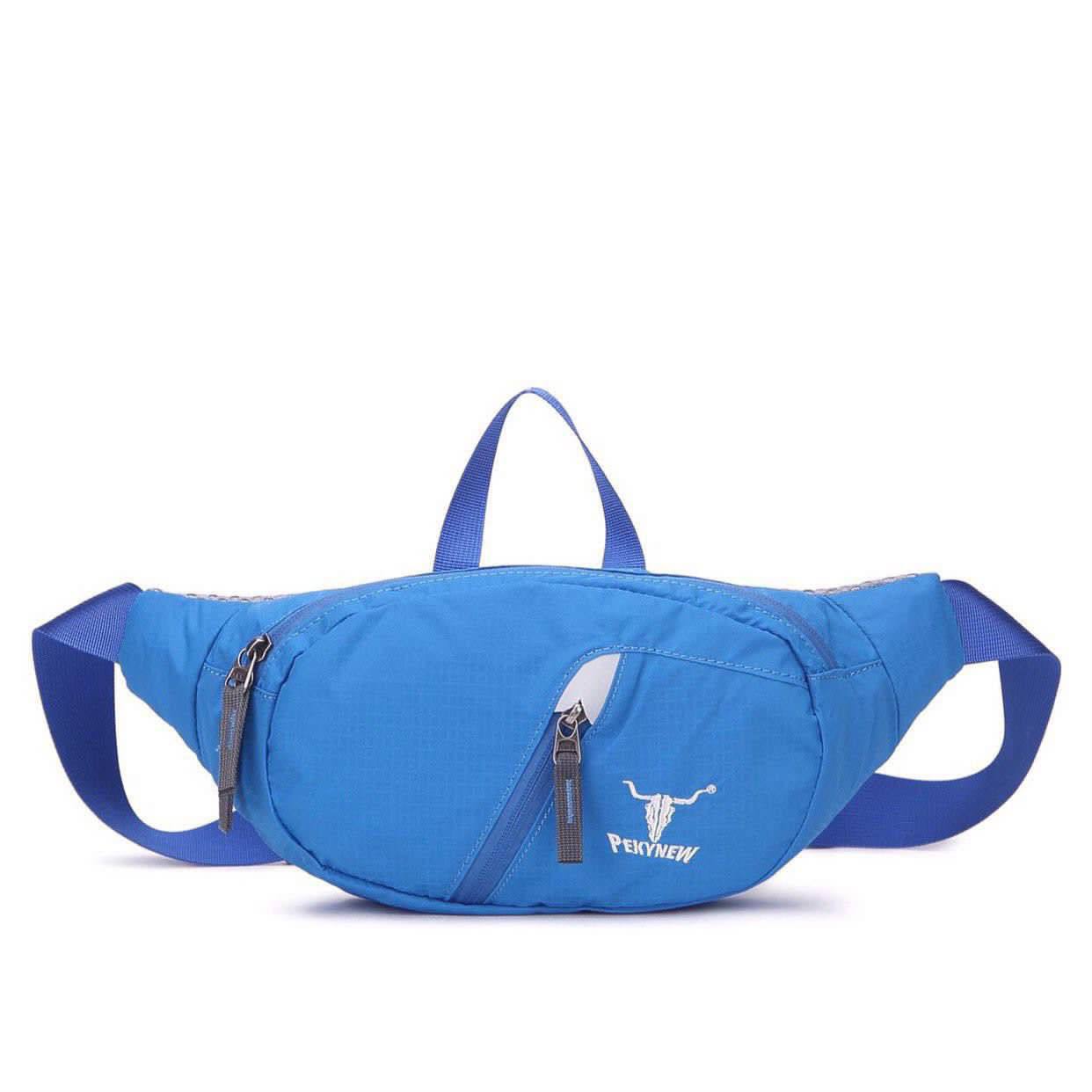 کیف کمری پیکینیو کله گاوی کد 6037 ابی