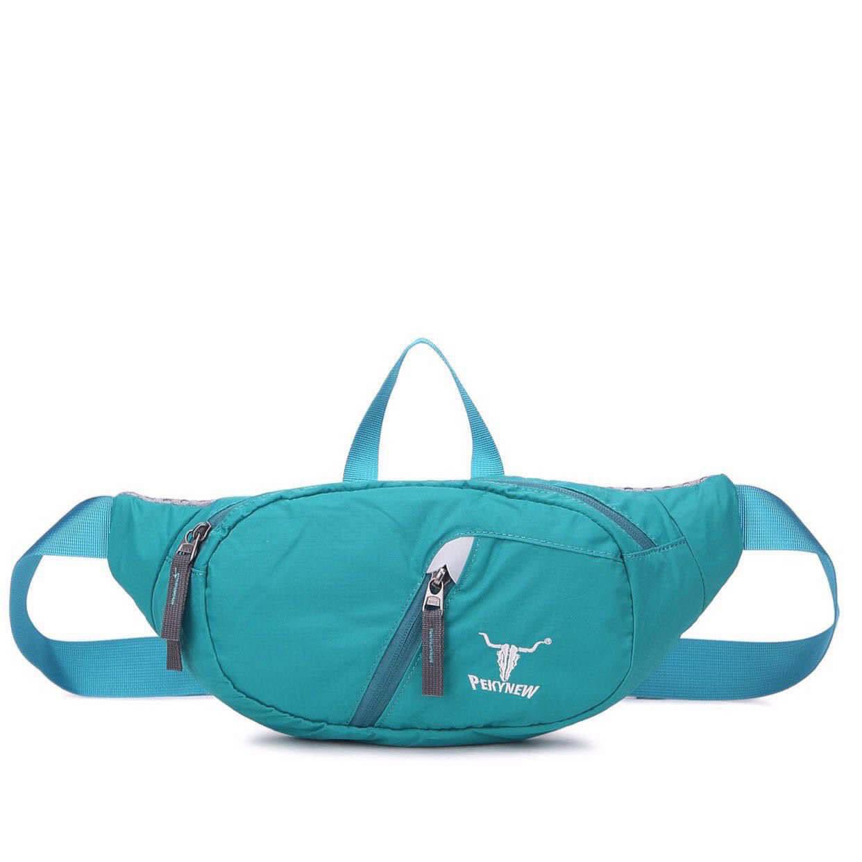 کیف کمری پیکینیو کله گاوی کد 6037 سبز