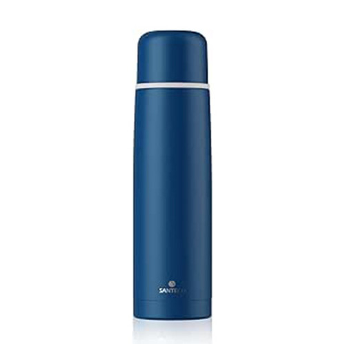 فلاسک دوجداره سانتکو 1000 میلی لیتری مدل VISEU ابی