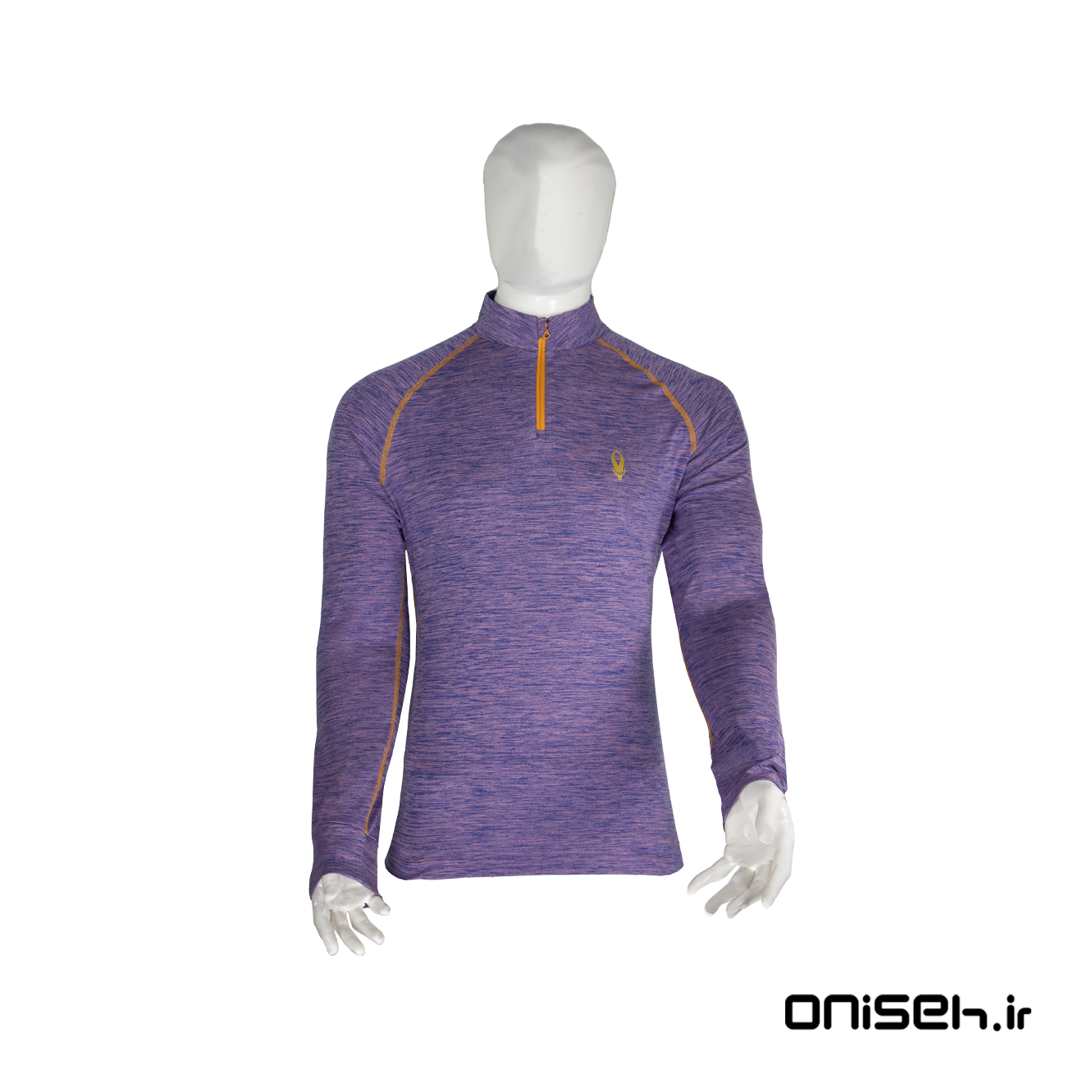 بلوز تیشرت کوهنوردی و طبیعت گردی اونیسه ترک200 بنفش کمرنگ