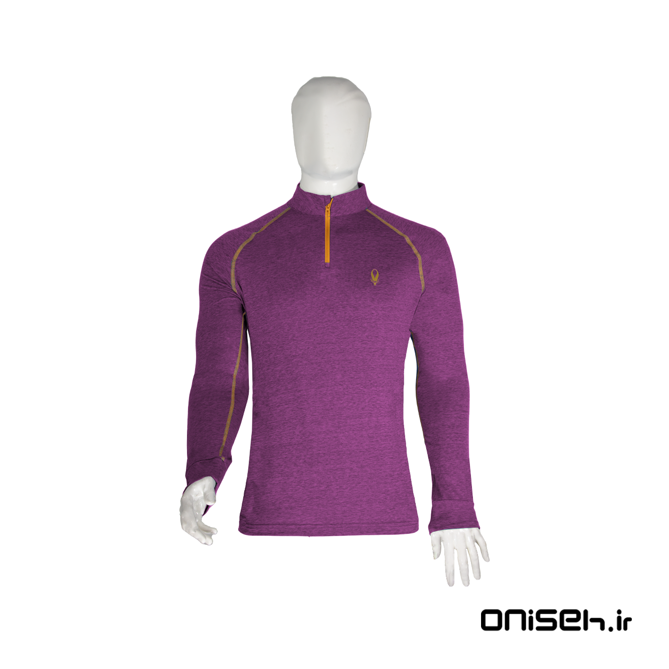 بلوز تیشرت کوهنوردی و طبیعت گردی اونیسه ترک200 بنفش