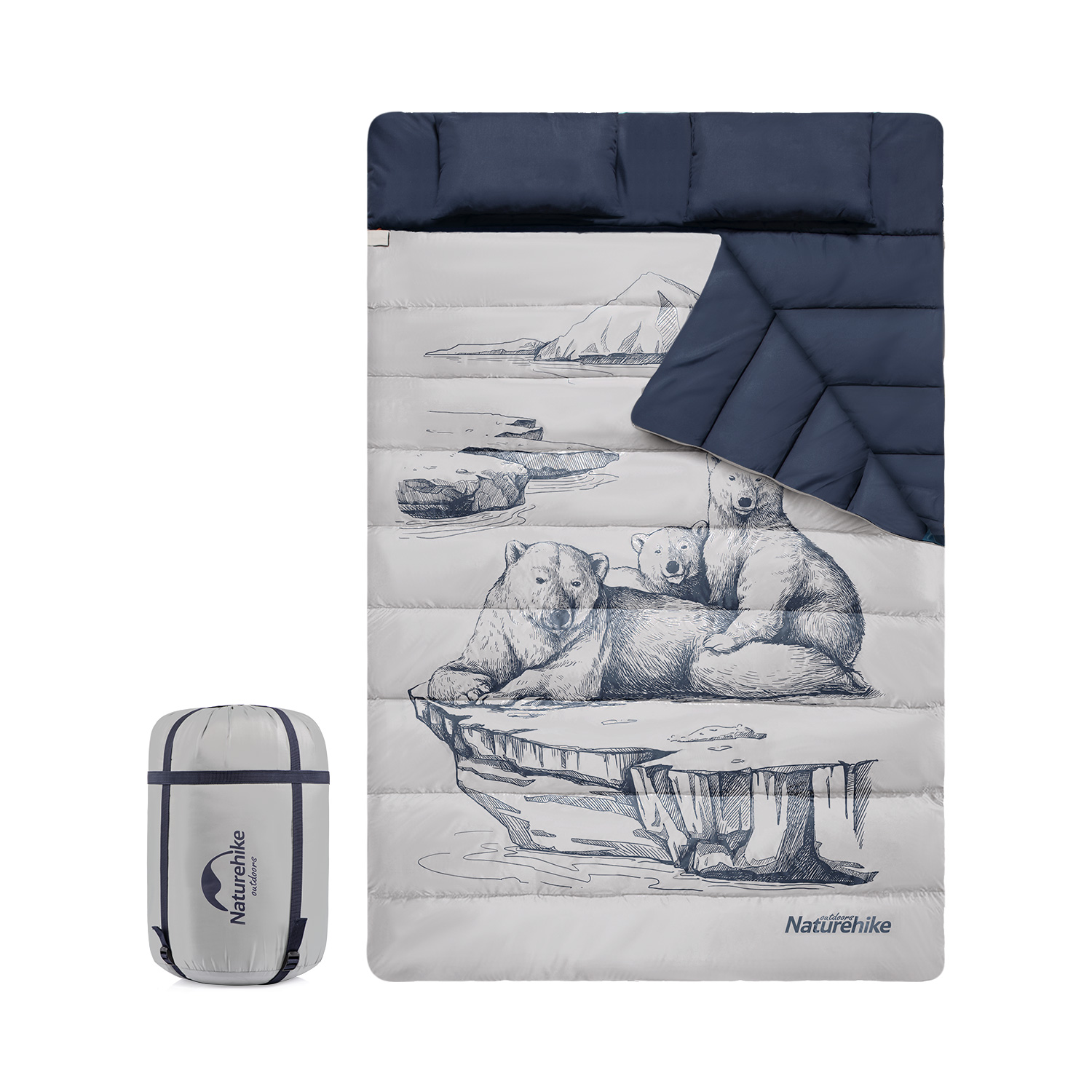 کیسه خواب دونفره نیچرهایک NH21MSD06