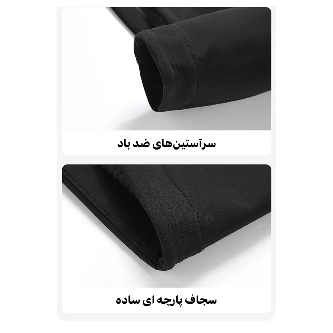 کاپشن ویندستاپر مردانه اسنوهاک کد SN-C2172 سرمه ای