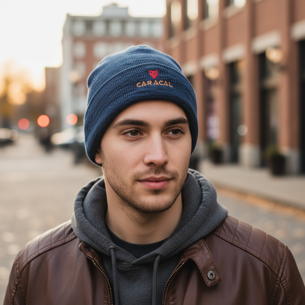 کلاه دو رو بافت پلار کاراکال کد H019