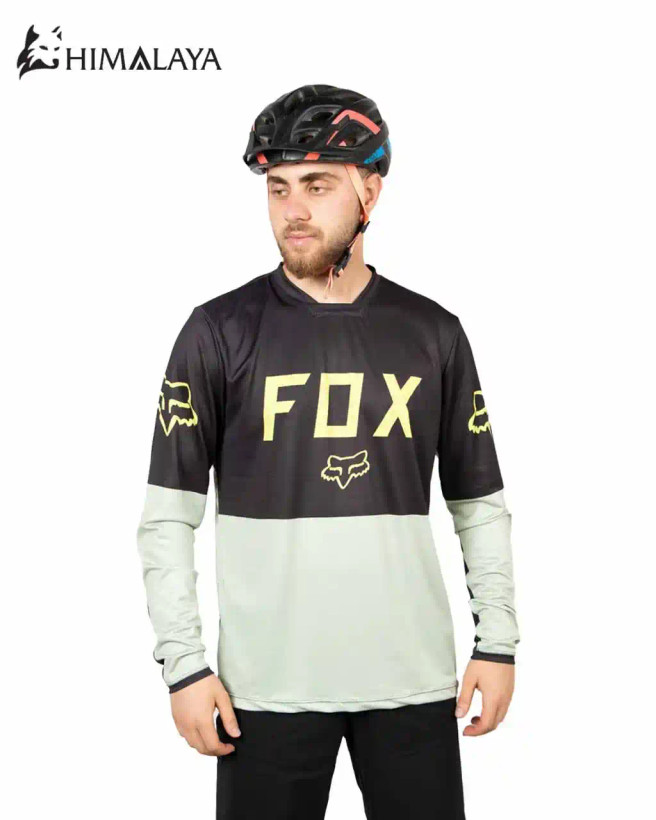تیشرت دوچرخه سواری و موتورسواری هیمالیا طرح فاکس fox